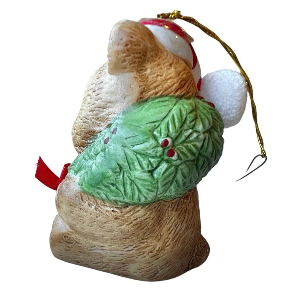 Jolly Jingles by BOA Vintage Bell Teddy Bear Porcelain in Original Box 1… - Picture 5 of 14